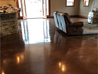 Polished & Stained Concrete