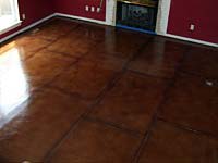 Polished & Stained Concrete